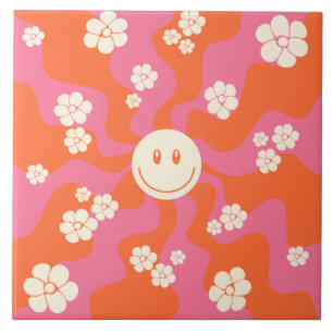 Sorria - Rosa, Laranja e Creme