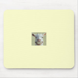 Sorrindo a cabra Mousepad
