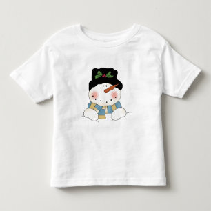 Sorrindo Camisetas e presentes de boneco de neve