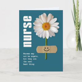 Sorrindo Daisy. Enfermeiros - Cartões Saudáveis