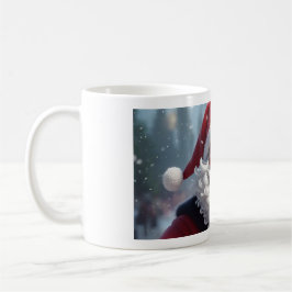 Sorriso alegre dos papais noeis - Caneca de Natal