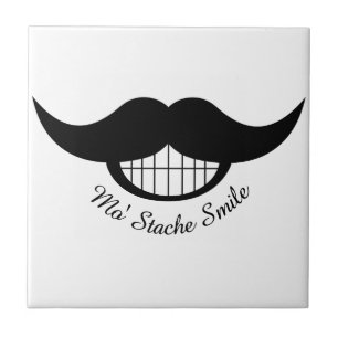 Sorriso de bigode