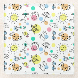 Sorriso de diversão no verão do Sol