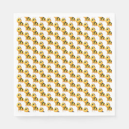 Sorriso de guardanapo de papel de Chá de fraldas