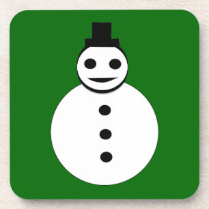 Sorriso de Porta copos de Snowman Cork