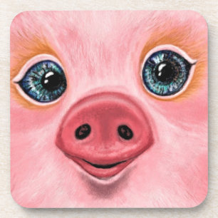 Sorriso de Porta copos rosa