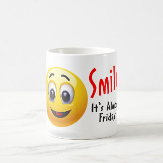 Sorriso - é quase sexta-feira! Caneca