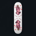 Sorriso Engraçado no skate - Texto Personalizado<br><div class="desc">Skateboard Engraçado com Desenho de Cartoon de Texto com Sorriso Reproduzível - Personalizável - ou Escolher / Adicionar seu Texto / Fonte / Cor / Tamanho - Faça com que seus skates especiais se apresentem - Redimensione e mova ou remova e adicione elementos / imagem com a ferramenta Personalização! Desenho...</div>