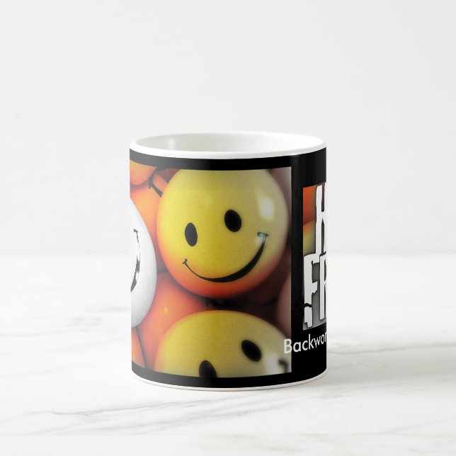 "Sorriso! (Ou algo) do" caneca Homefront (Centro)