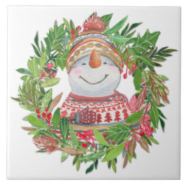 Sorriso Snowman Wreath Natal