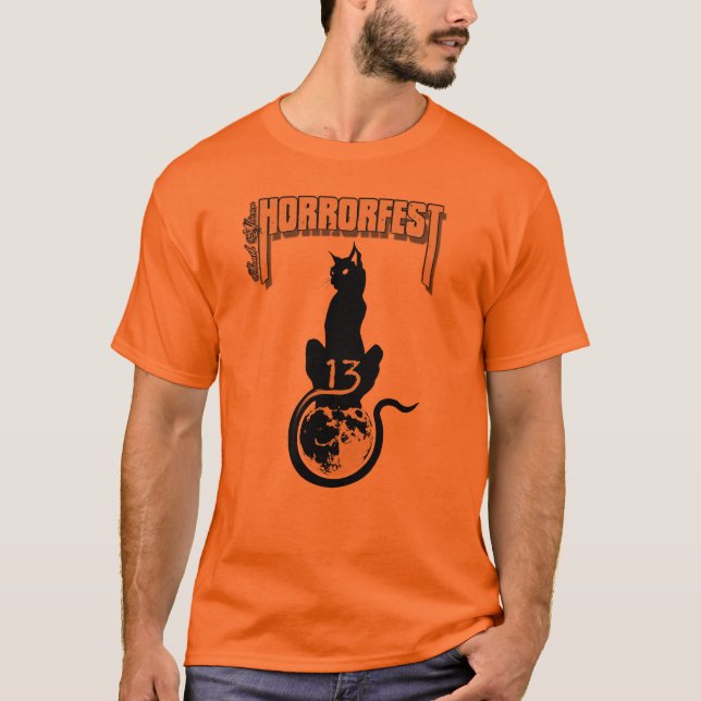 Sorte #13 Camisa De Gato (Laranja) (Frente)