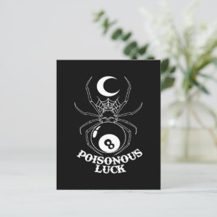 Sorte venenosa da lua de aranha