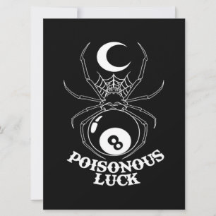 Sorte venenosa da lua de aranha