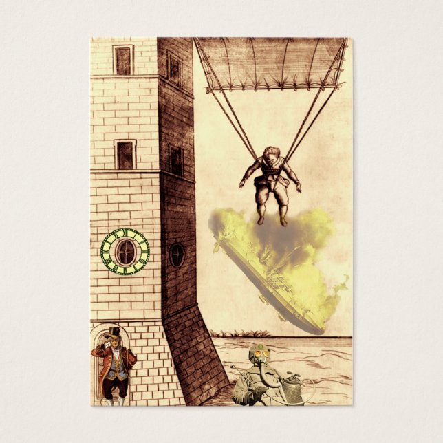 Sortuda Escape ~ Cartão de Comércio Artista. (Frente)