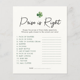 Sortudo é o preço certo do Chá de fraldas