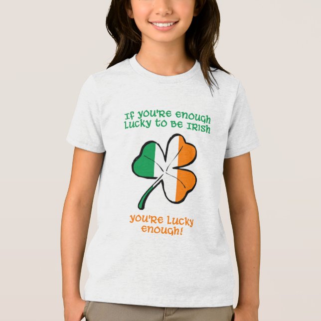 Sortudo o suficiente para ser irlandês (Frente)