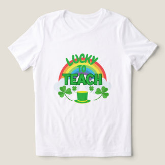 Sortudo para Ensinar – Camiseta de Professor do Di