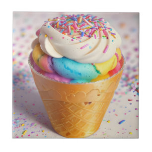 Sorvete Cone Sprinkles