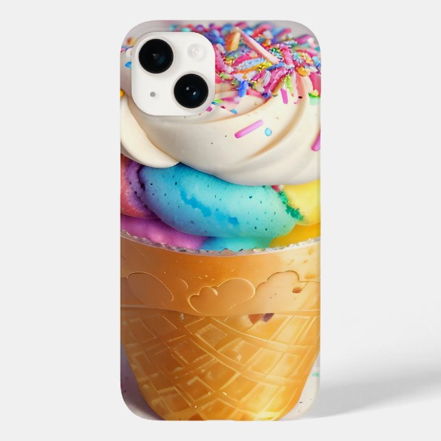 Sorvete Cone Sprinkles (Verso)