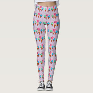 sorvete Cones Leggings femininas