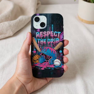 Sorvete de Beisebol Com Gotas e Confeitos Placa Pr