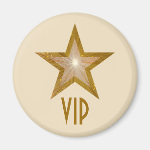 Sorvete de imã de geladeira "VIP" com estrela "Do