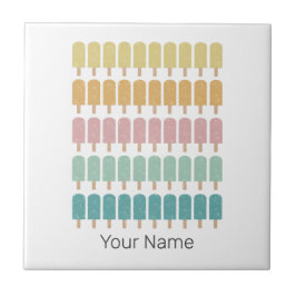 Sorvete de poços de popa Retro Summer Design