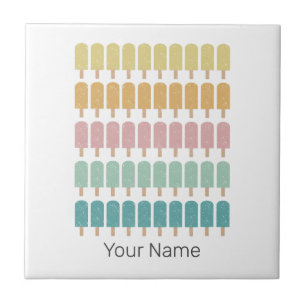 Sorvete de poços de popa Retro Summer Design