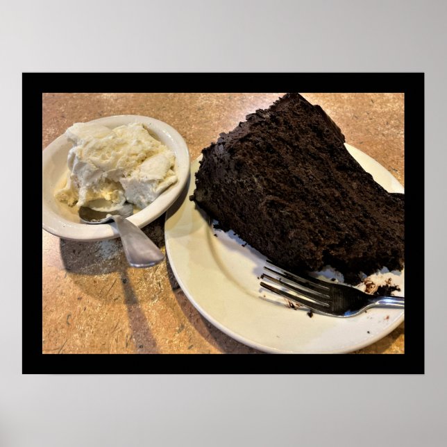 Sorvete e Poster de bolso (Frente)