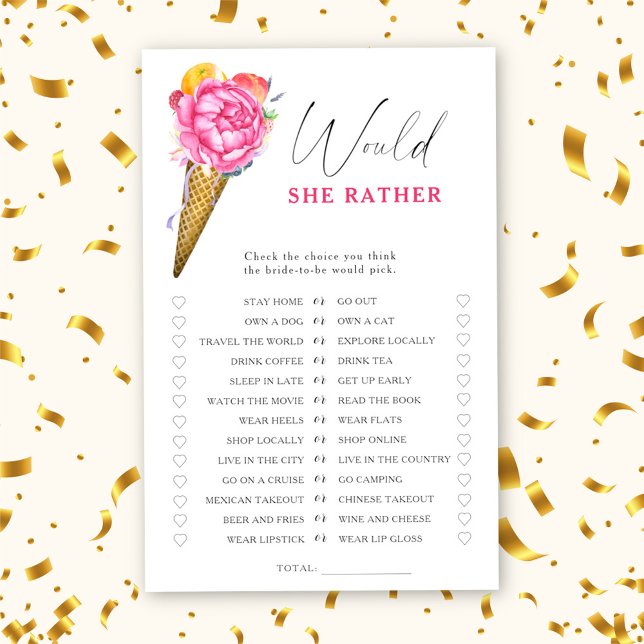 Sorvete - Ela poderia preferencialmente jogo de ch (Criador carregado)