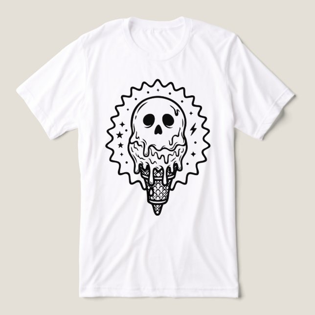sorvete fantasma (Design frontal)