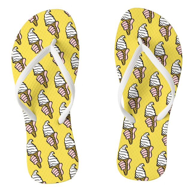 Sorvetes em um par de Chinelos (Pé da cama)