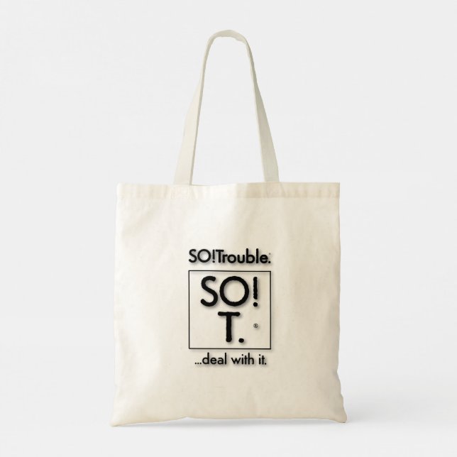 SOTA!Problema...resolva. Bolsa Tote (Verso)