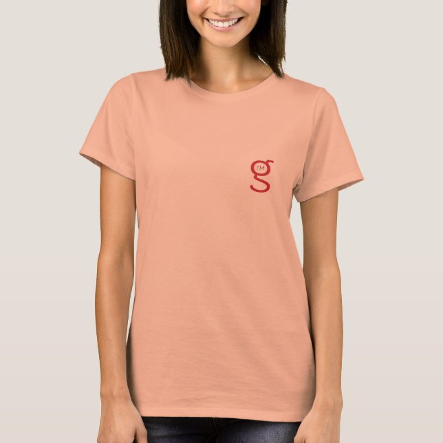 Sou a Camisa do Logotipo G (Frente)