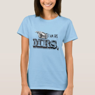 Sou a Sra. NOIVA dele Camiseta