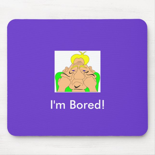 Sou Bored Mousepad (Frente)