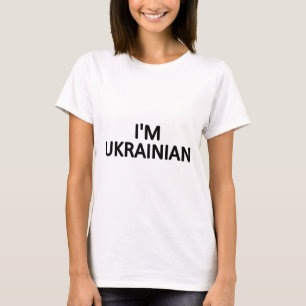Sou Camiseta Ucraniana Ucrânia Patriótica Orgulhos