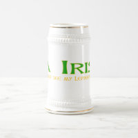 Sou Caneca de cerveja de cerveja irlandesa