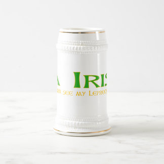 Sou Caneca de cerveja de cerveja irlandesa