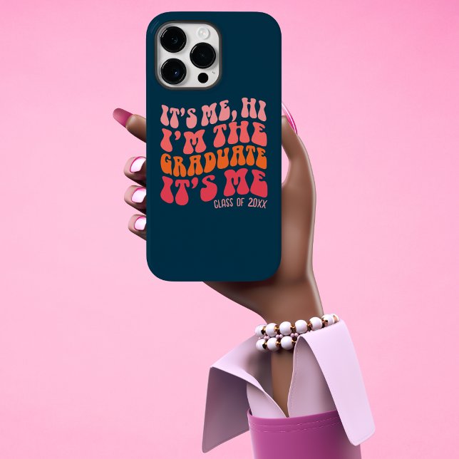 Sou eu, uma Capa de telefone de Graduação Personal (Criador carregado)