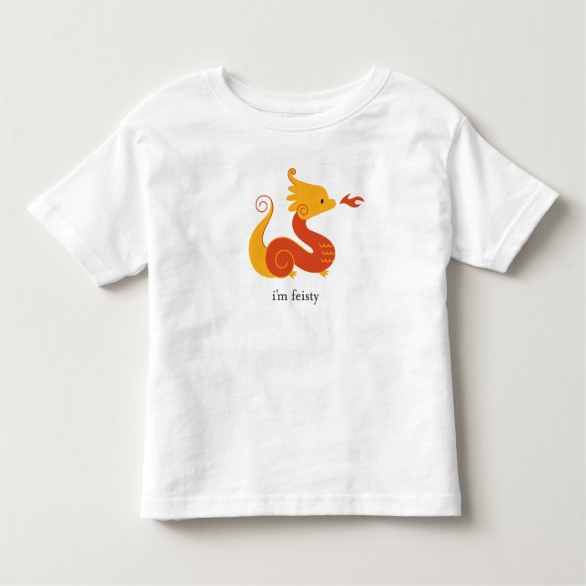 Sou imbecil! Ano da camiseta Zoodíaca Dragão. (Frente)