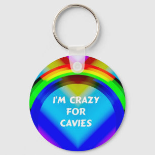 Sou louco por Cavies Guiné Chaveiro