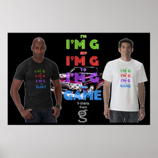 Sou o Hip da Poster do Jogo, sou o G Clothing