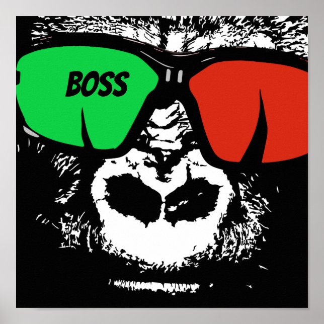 Sou o poster chefe. (Frente)