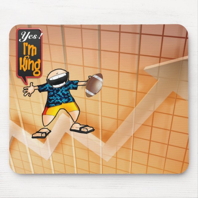Sou o Rei Mousepad (Frente)