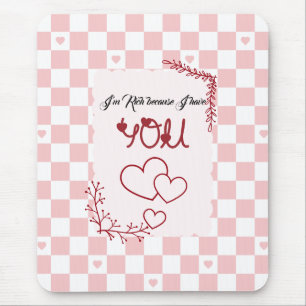 Sou Rico Porque Tenho Você Mousepad do Dia dos Nam