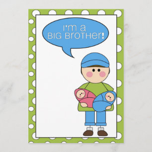 sou um anúncio de irmão mais velho (gêmeos de meni