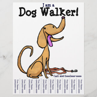Sou um Cachorro Walker! Folheto