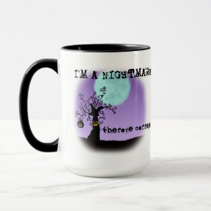 Sou um Pesadelo Antes do Café Caneca Divertida de 