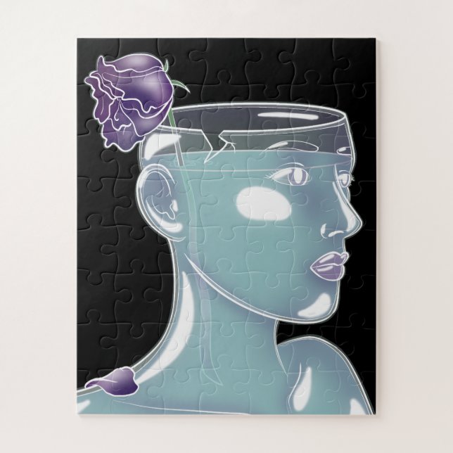 Sou um Quebra-cabeça Vase (Vertical)